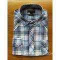 Popular 100% Cotton Dyed Printed Checked Men's Shirts